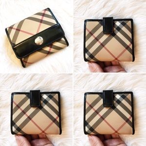 Burberry Nova Check Wallet with Coin Purse