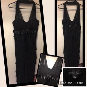Black formal dress