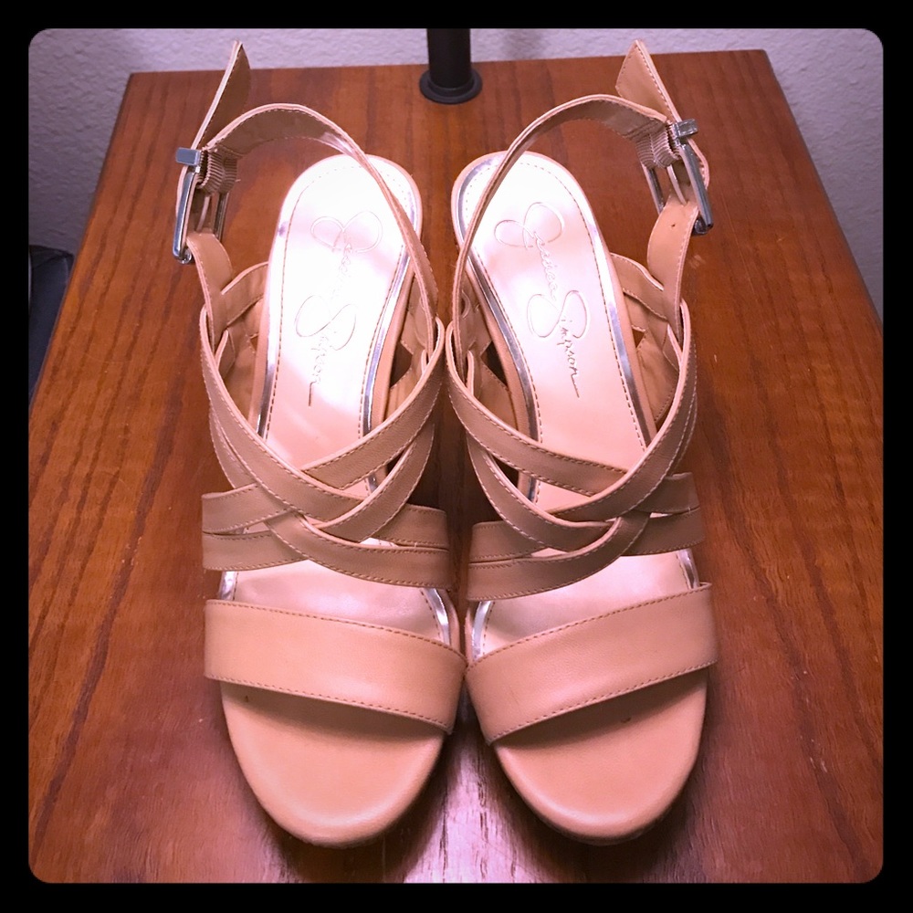 Jessica Simpson wedges
