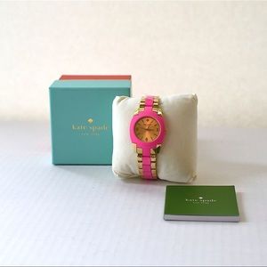 Kate Spade - Pink and Gold Skyline watch 1YRU01163