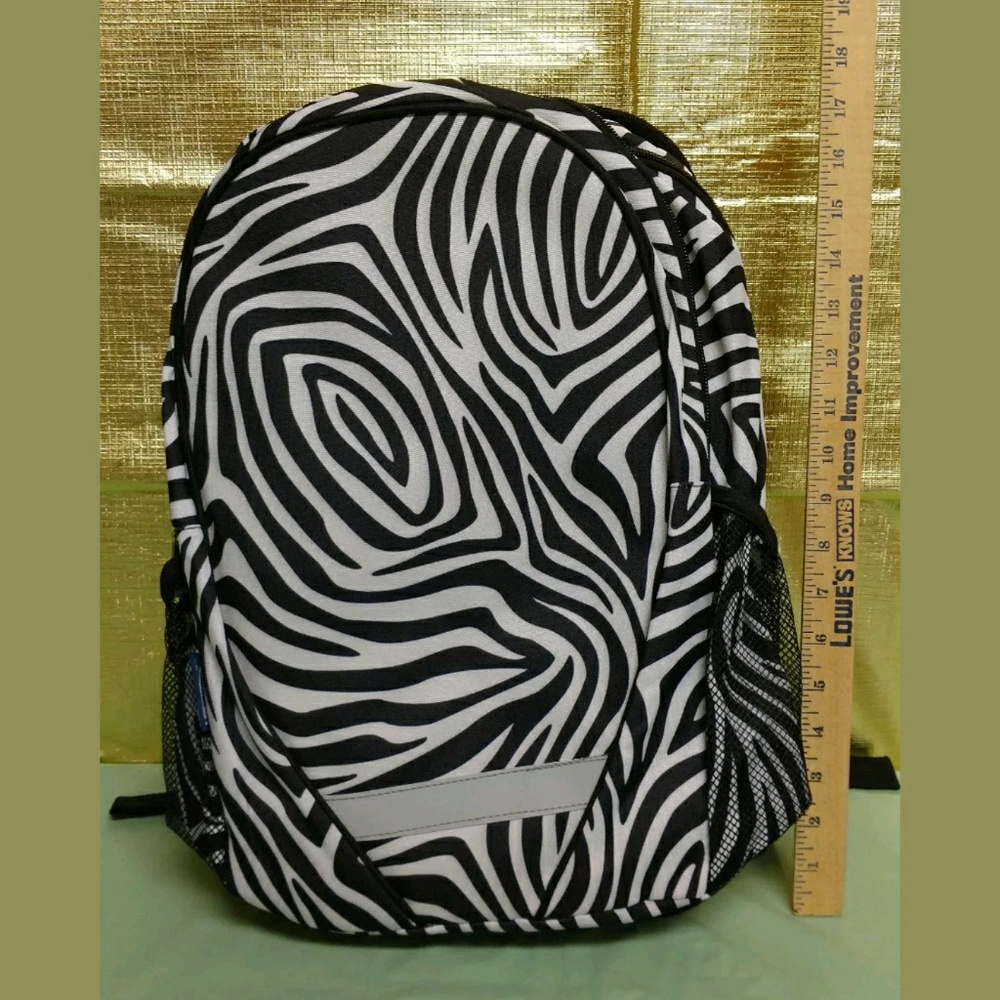 Zebra Print Backpack Wildkin NWT