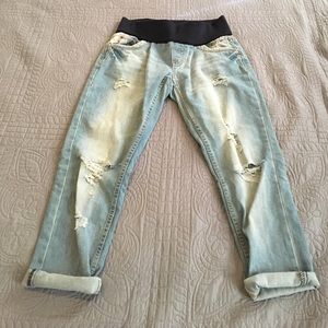 Asos maternity boyfriend jeans