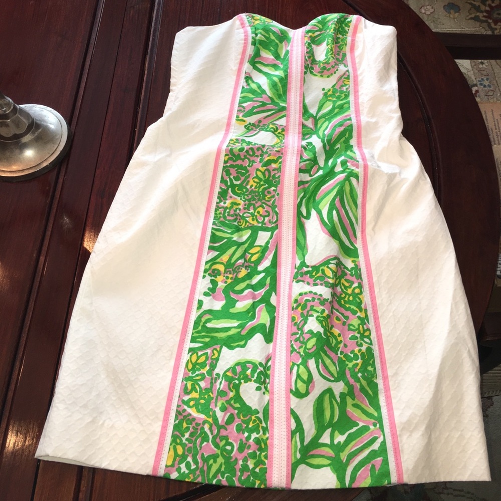 seeing pink elephants Lilly pulizter dress