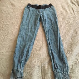 Asos maternity denim joggers