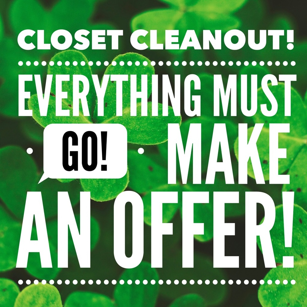 Closet Clean Out!
