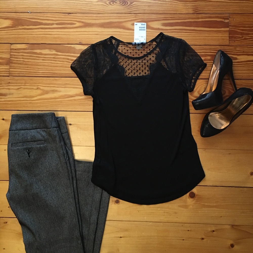 H&M lace top NWT
