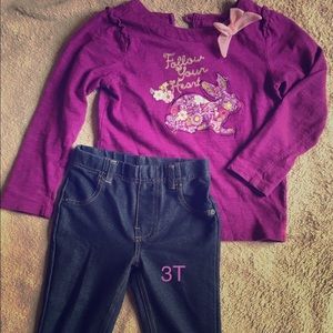 Adorable baby girl outfit!! 🐣🐰🐣🐰🐣