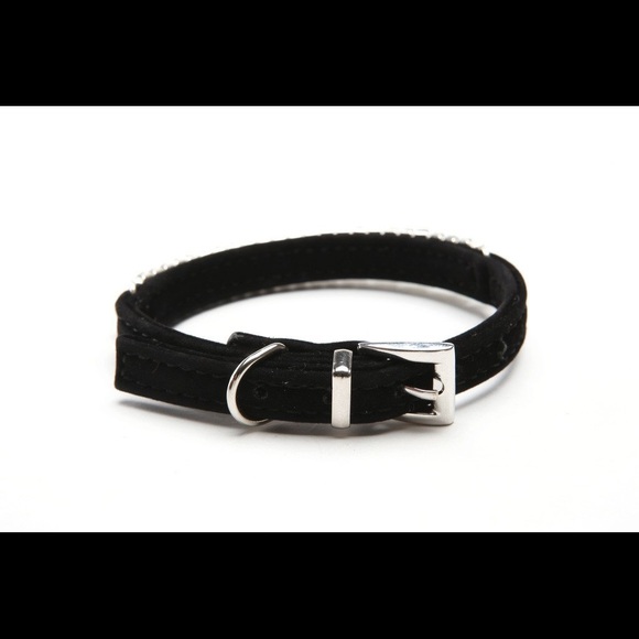 Elegant Pearl Rhinestone Pet Collar - Picture 5 of 6