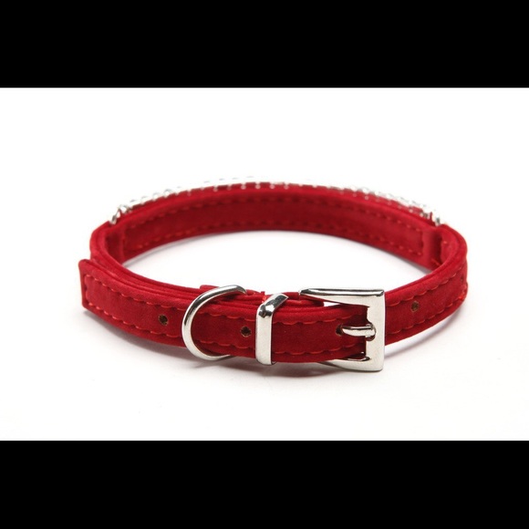 Elegant Pearl Rhinestone Pet Collar - Picture 6 of 6