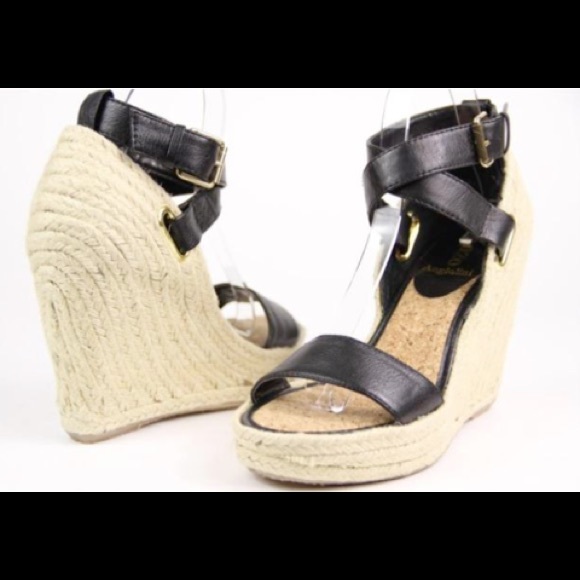 Enzo Angiolini Shoes - Enzo Anglioni Wedge Espadrilles Sz 6