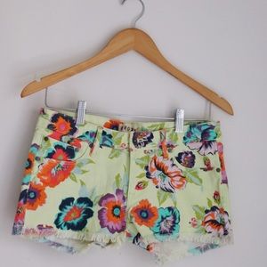 Roxy Tropical Fringed Shorts (Size 26)