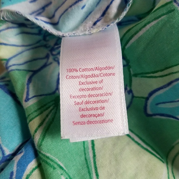 🌟SOLD🌟Lilly Pulitzer Sarasota beach cover-up - Picture 6 of 7