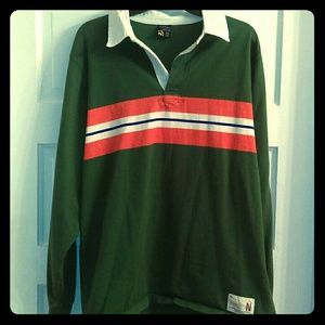 Vintage Nautica Jeans Co Large Rugby