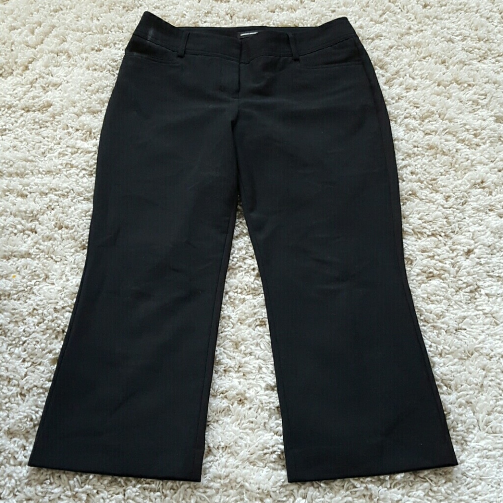 FINAL PRICE!!! Express Black Capri Pants.