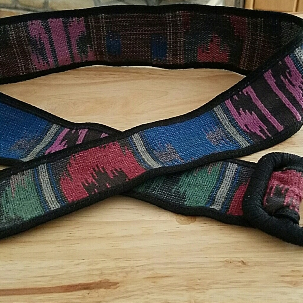 Multi-colored belt