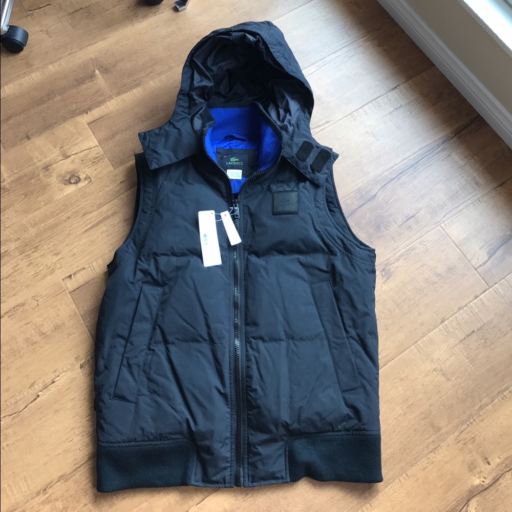 Lacoste men's down vest