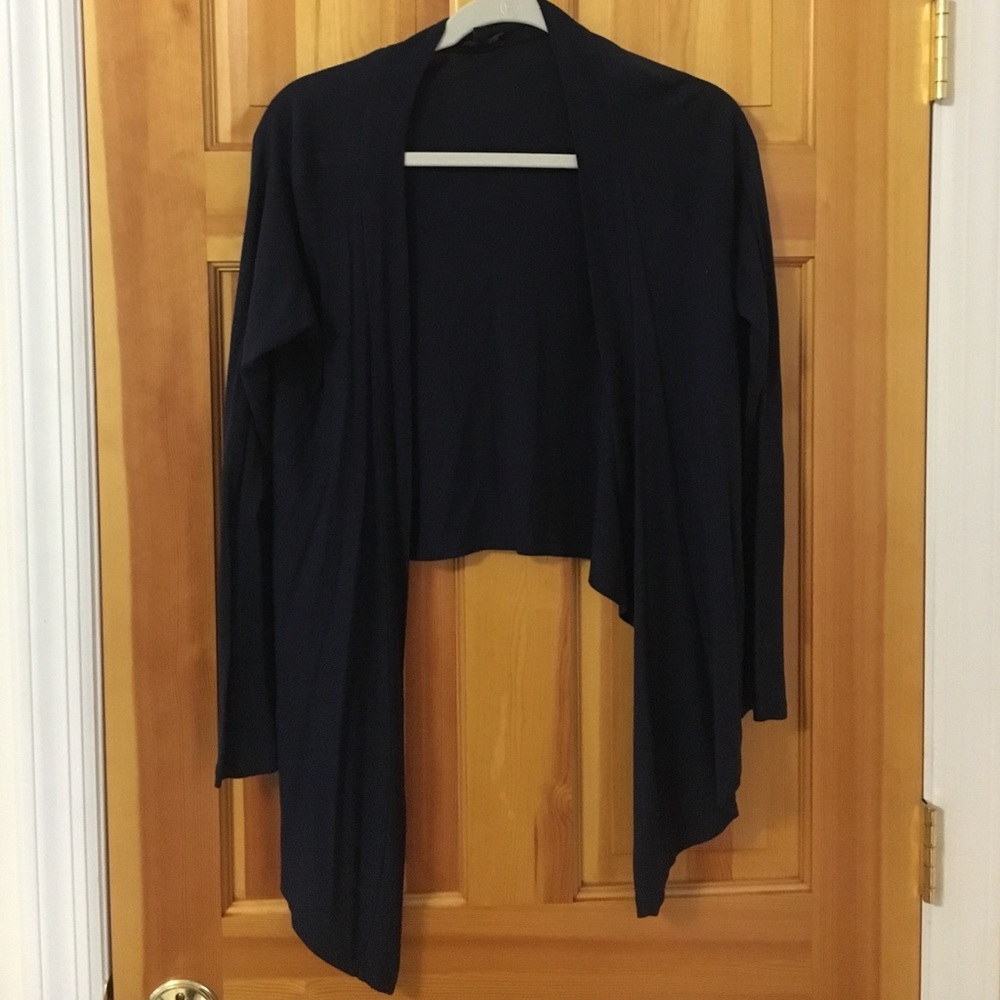 Navy cotton sweater