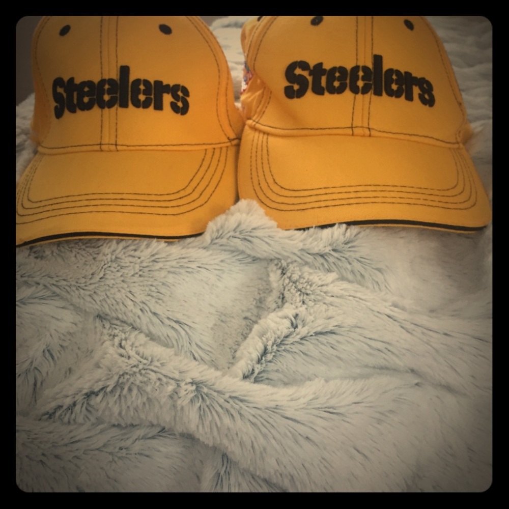 🏴💛Two Steelers Baseball Hats! 🏴💛