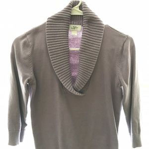 Loft light purple sweater size small