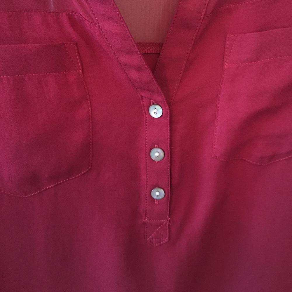 Express maroon top - Picture 4 of 4