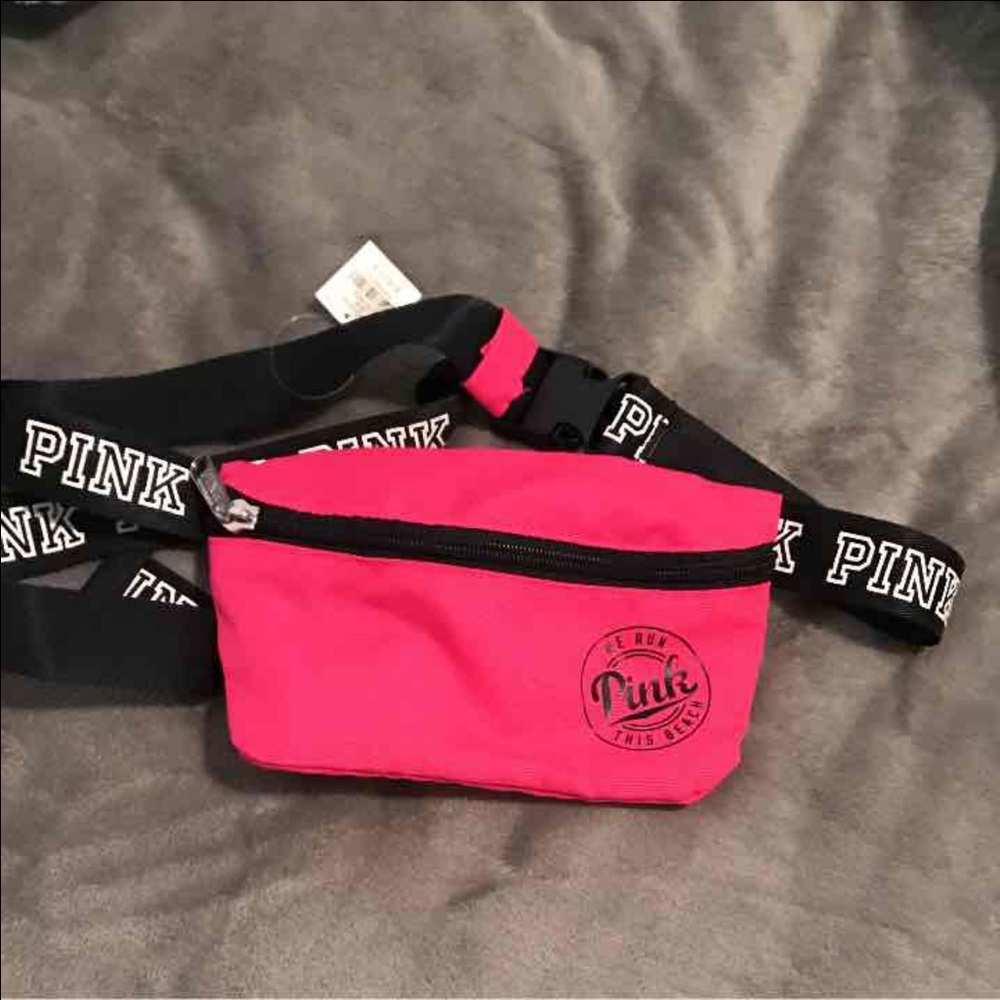 Pink fanny pack