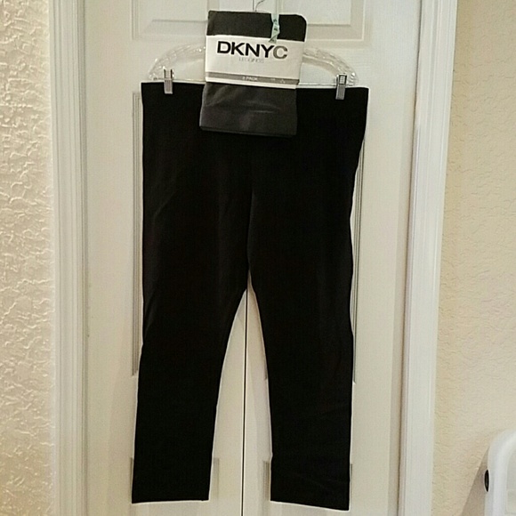2 pack DKNYC leggings plus size 16 -18 - Picture 1 of 4