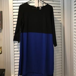 NWT color block dress