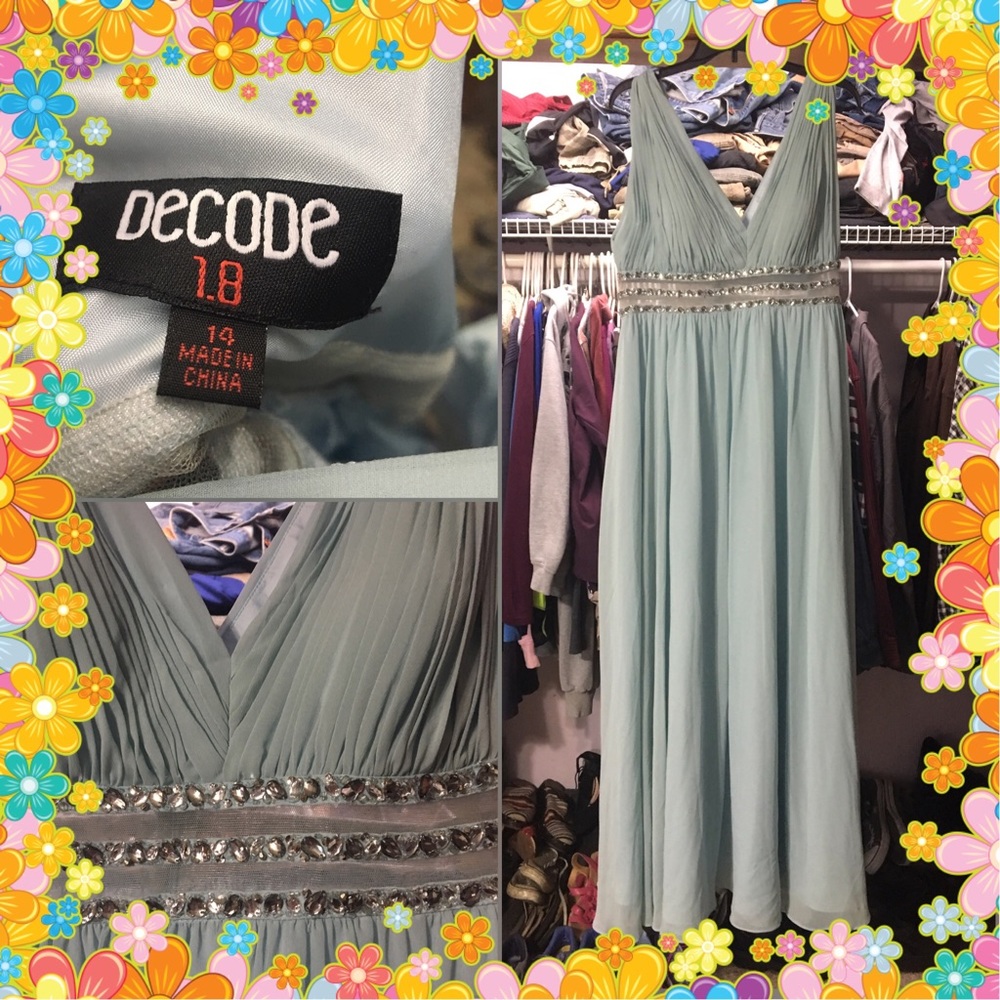 Modcloth chiffon dress