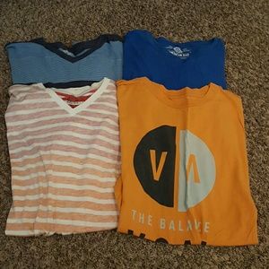 4 men's shirts