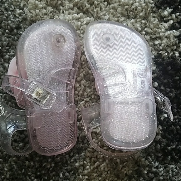 Pink Flower Sandals - Picture 2 of 3