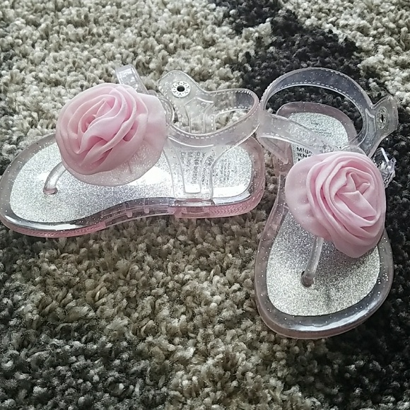 Pink Flower Sandals - Picture 3 of 3
