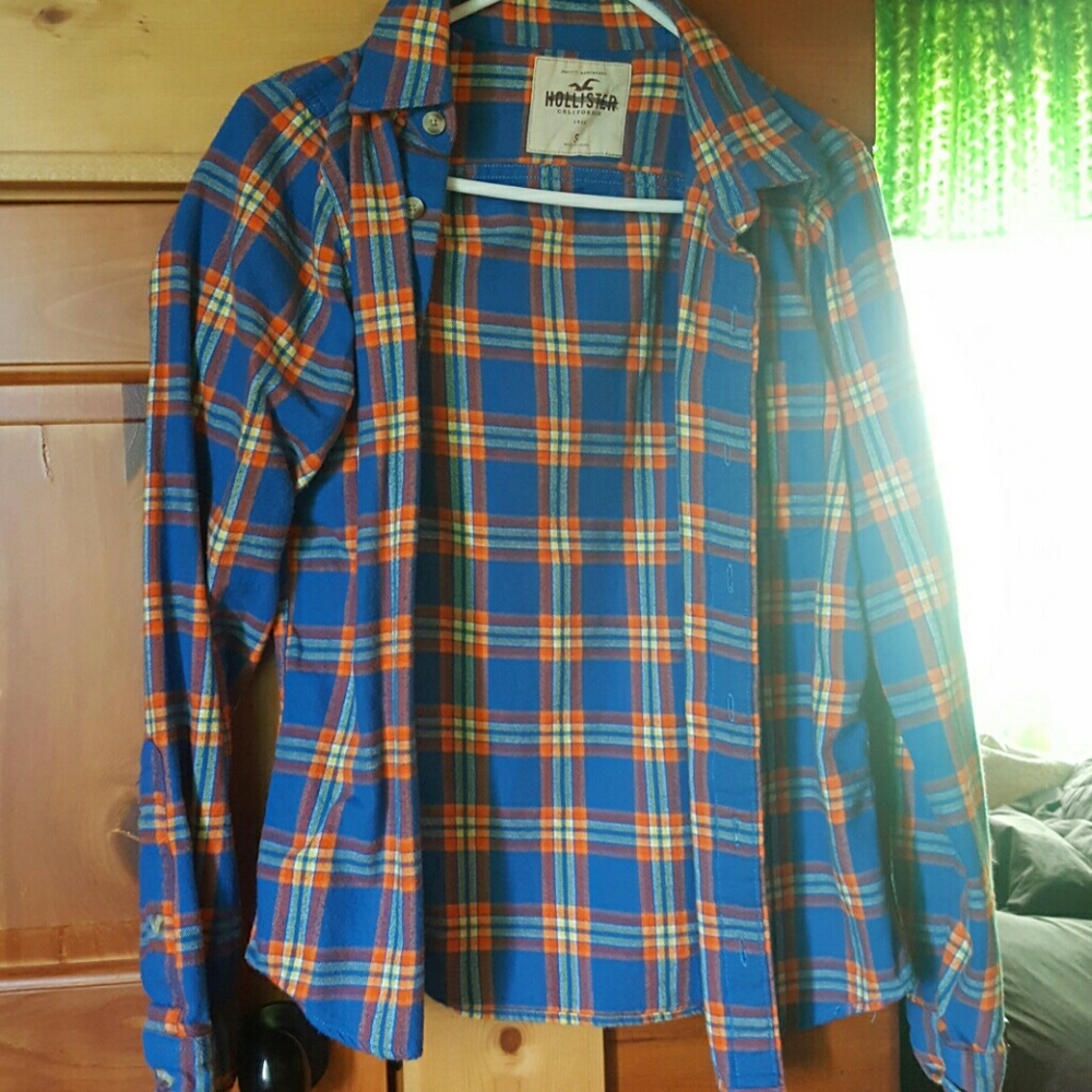 FINAL SALE-Hollister flannel