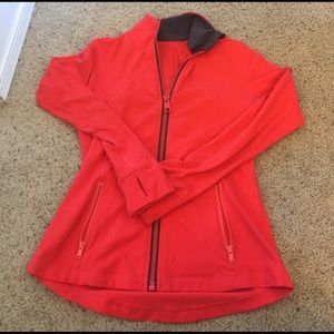 Lululemon red define jacket