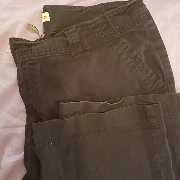 Faded glory black pants size 16 - Picture 2 of 2
