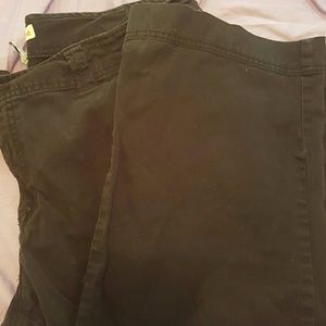 Faded glory black pants size 16