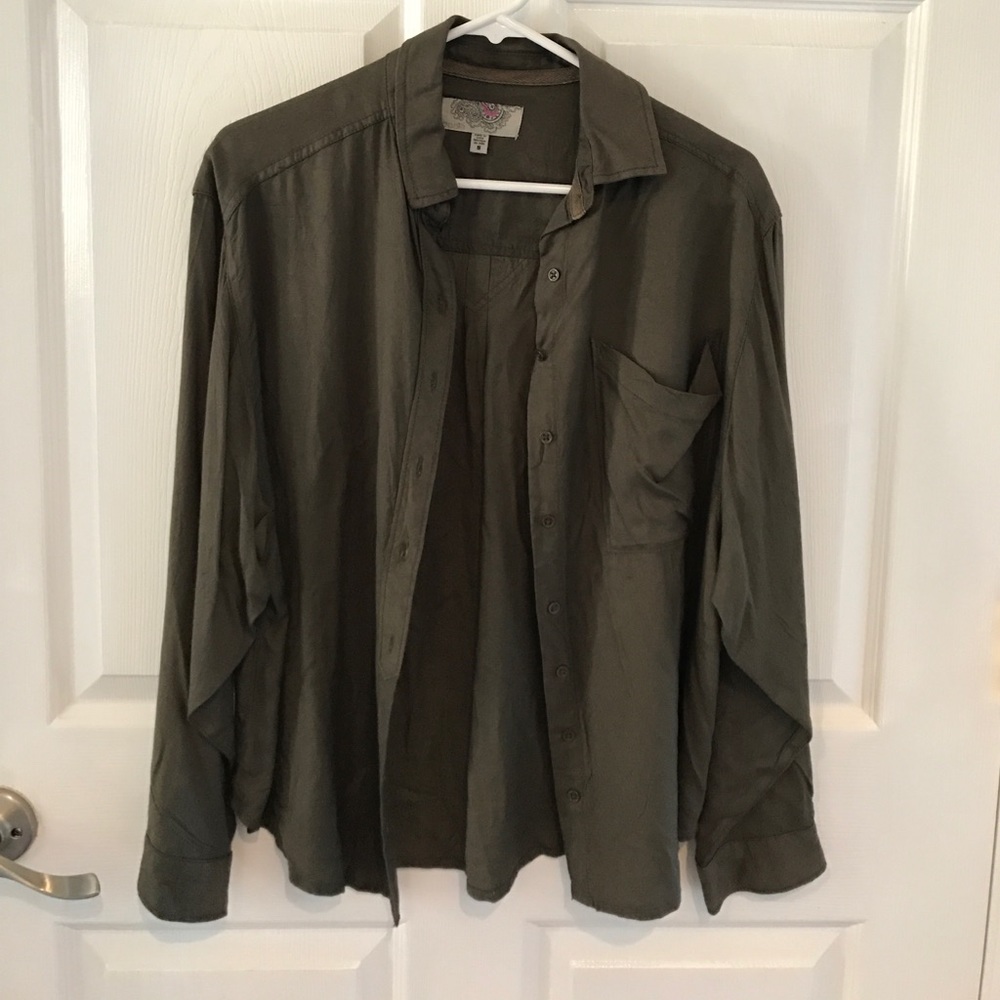 Anthropologie button up