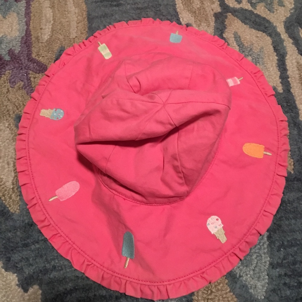 Gymboree pink ice cream sunhat