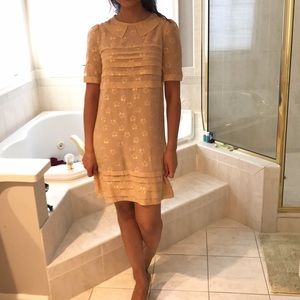 Marc by Marc Jacobs Metallic Silk Galaxy Dress