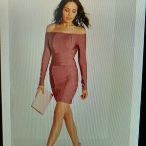 Missguided Bardot bodycon dress