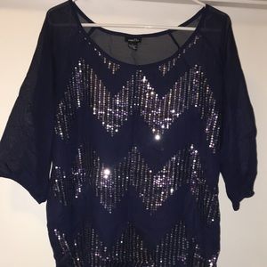 Bling filled blouse!