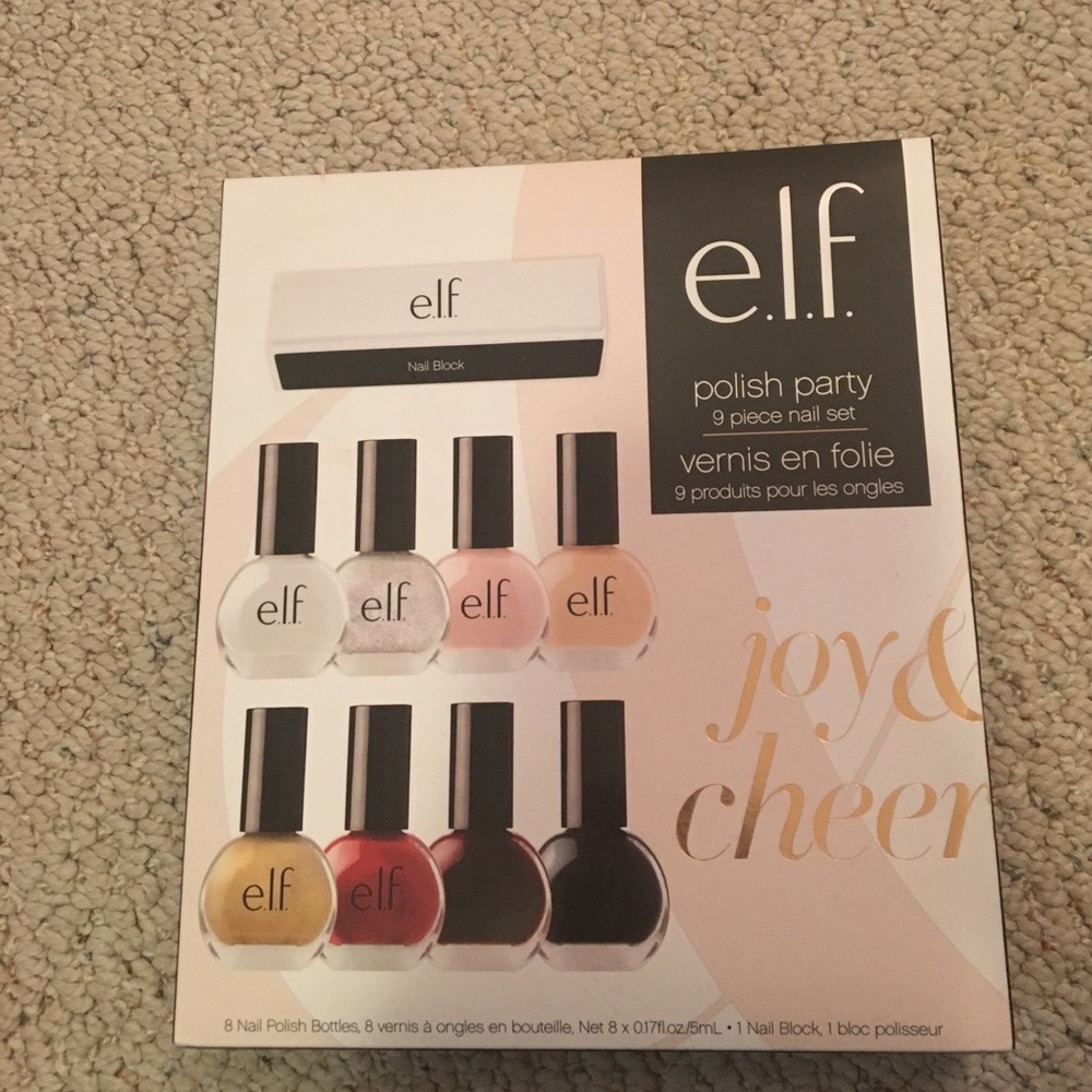 NIB elf polish party