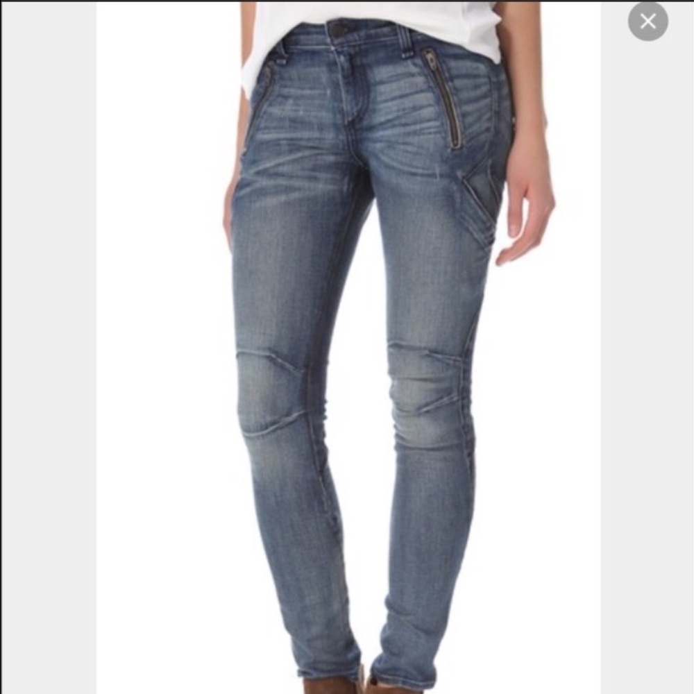 Rag and Bone Motorcycle Jeans