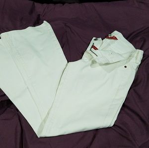 Lucky Brand White Flare Jeans size 8/29