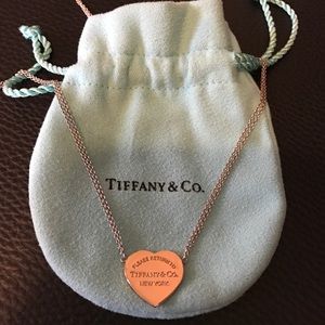 Tiffany & Co. Rubedo heart pendant