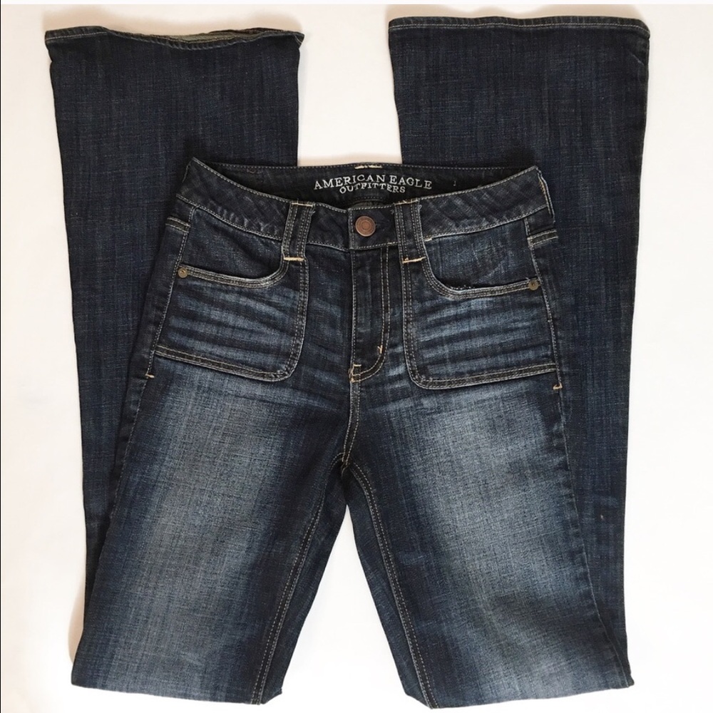 American Eagle Hi-rise Artist stretch jeans
