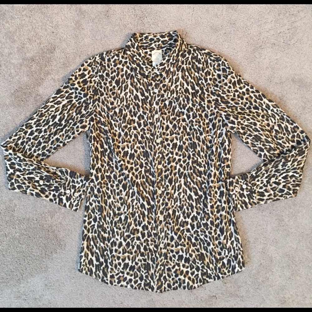 J. Crew Perfect Button Down Size 4