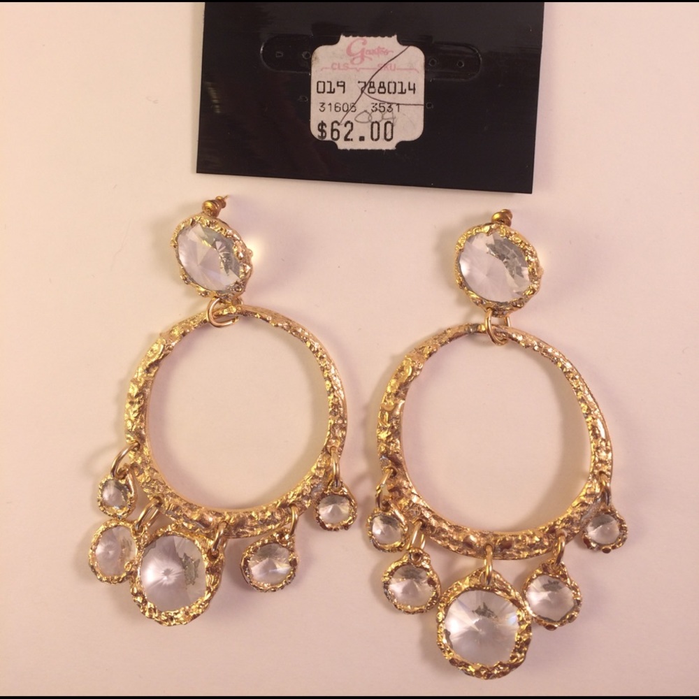 Pierced Earrings Dangle & Shine