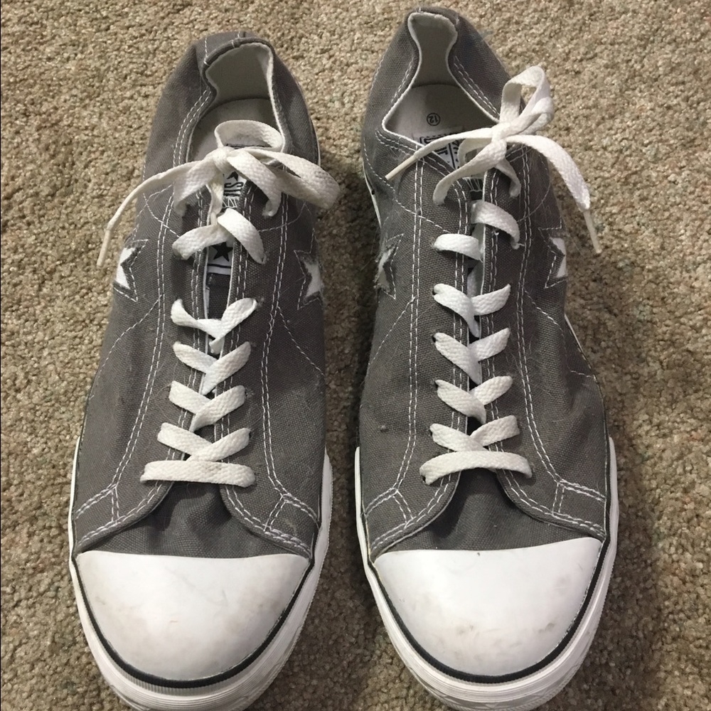 Men's Gray Converse All Star
