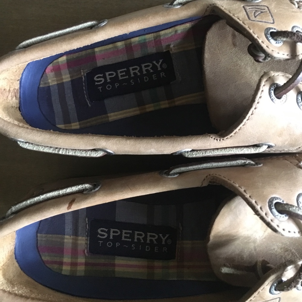 Leather Women's Sperry Top-Sider shoes - Picture 3 of 4