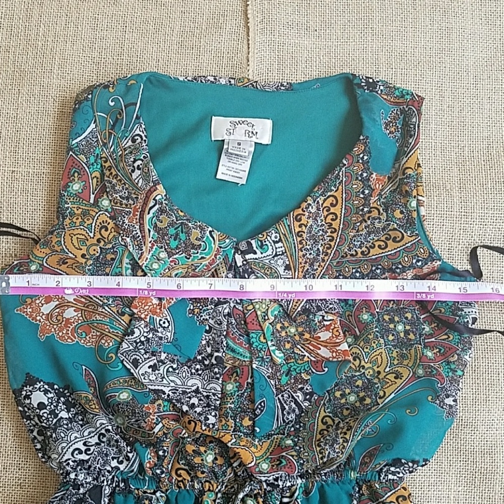Multicolored Juniors Small Bebop Dress - Picture 6 of 8